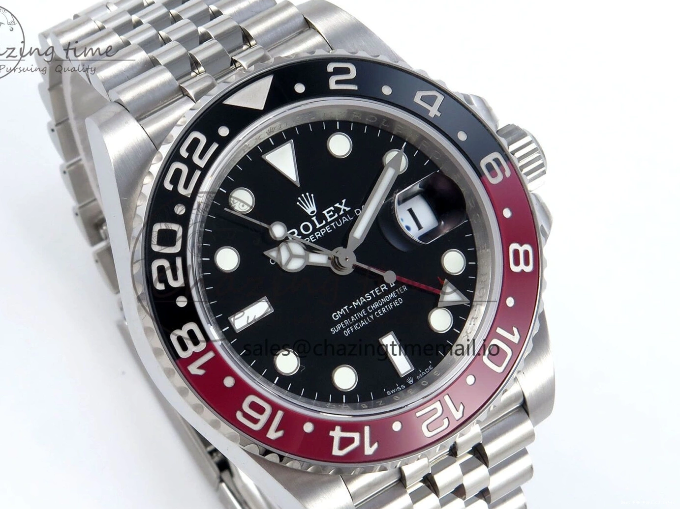 Good Copy Rolex Watches Red MoistureWicking 277 Bracelet Best on II Black SS Jubilee 1:1 Edition 904L Ceramic GMT-Master SH3285 V 126710 QF 1219
